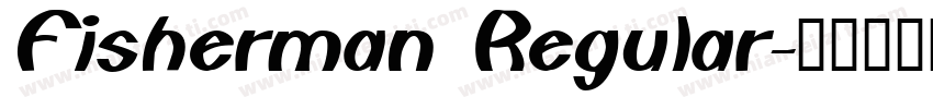 Fisherman Regular字体转换